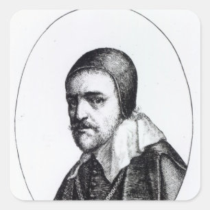 Thomas Wentworth, 1st Earl of Strafford Square Sticker