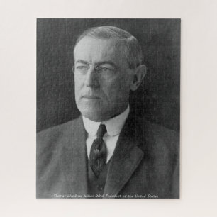 Thomas Woodrow Wilson 28th President of America Jigsaw Puzzle