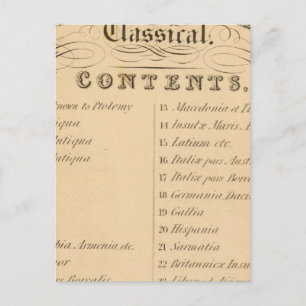 Thomas's Library Atlas Postcard