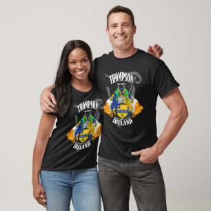 Thompson Crest Coat of Arms *Add Location* T-Shirt