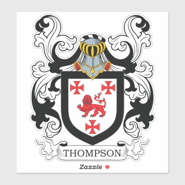 Thompson Family Crest (Sheet)