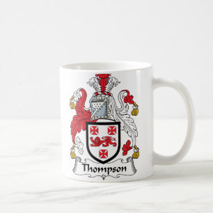 Thompson Family Crest Coffee Mug