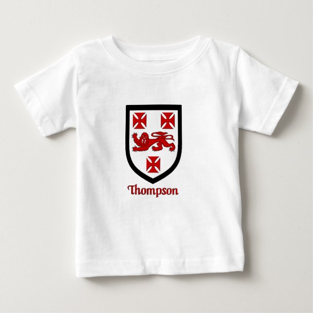 Thompson Family Shield Baby T-Shirt (Front)