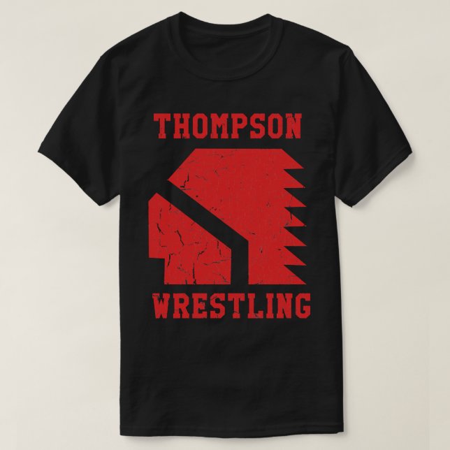 Thompson High School Wrestling (Vision Quest) Clas T-Shirt (Design Front)