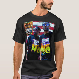THOMPSON SPIN TWIN.  Basic Dark T-Shirt