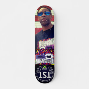 THOMPSON SPIN TWINS DINO Skateboard, 7¾" Deck Skateboard