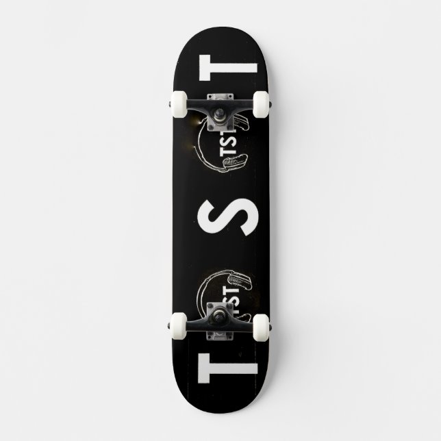 THOMPSON SPIN TWINS ( OFFICIAL MERCHANDISE) TOUR SKATEBOARD (Front)