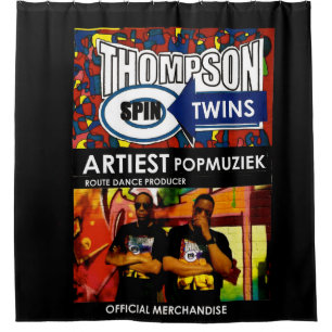 THOMPSON SPIN TWINS Shower Curtain