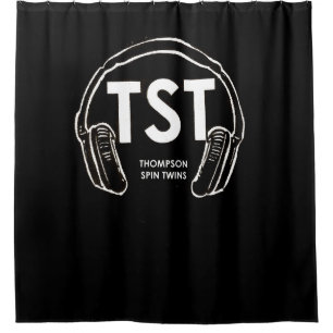 THOMPSON SPIN TWINS Shower Curtain