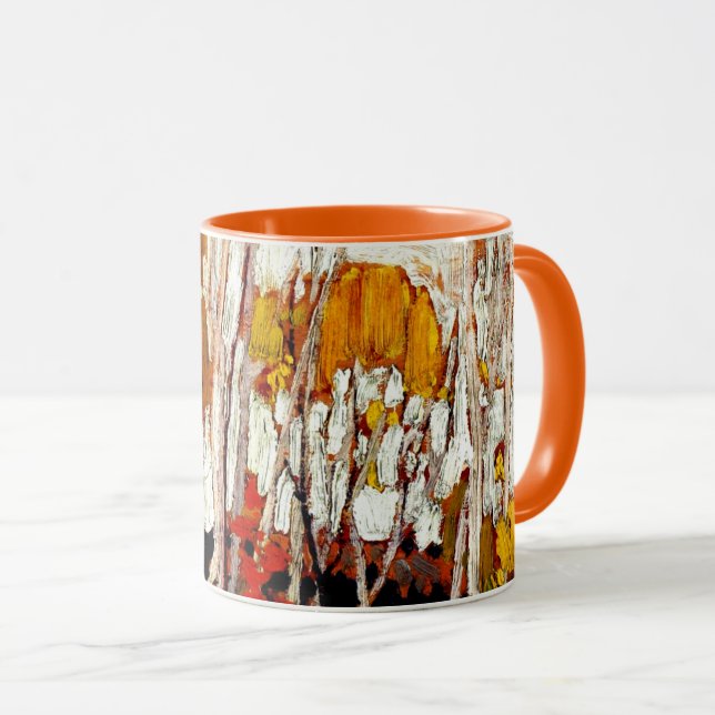 Thomson - Autumn Birches, Mug (Front Right)