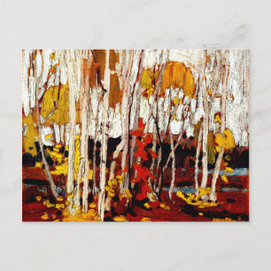 Thomson - Autumn Birches Postcard