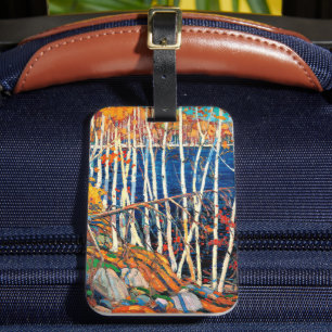Thomson - In the Northland, fine art painting Luggage Tag