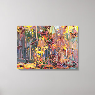 Thomson - Maple Saplings Canvas Print