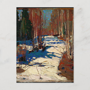 Thomson - Path behind Mowat Lodge-1917 Postcard