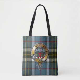 Thomson Tartan & Badge Tote Bag