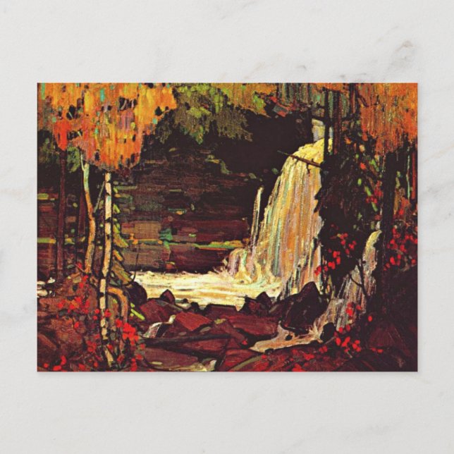 Thomson - Woodland Waterfall Postcard (Front)