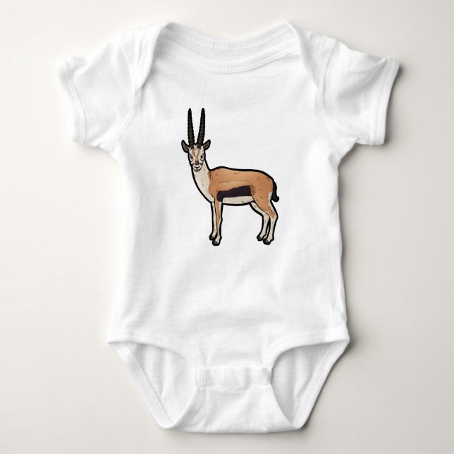 Thomson's Gazelle Baby Bodysuit (Front)