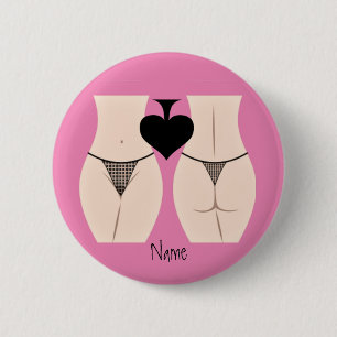 Thong Panty Spade Thunder_Cove 6 Cm Round Badge
