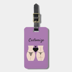 Thong Panty Spade Thunder_Cove Luggage Tag