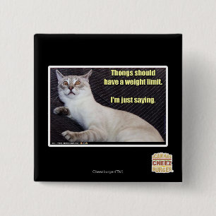 Thongs should have a weight limit. 15 cm square badge