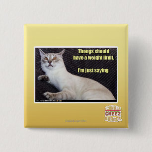 Thongs should have a weight limit. 15 cm square badge