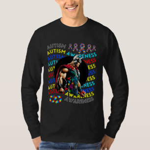 Thor Autism Awareness Navigating Autism Autism Chi T-Shirt