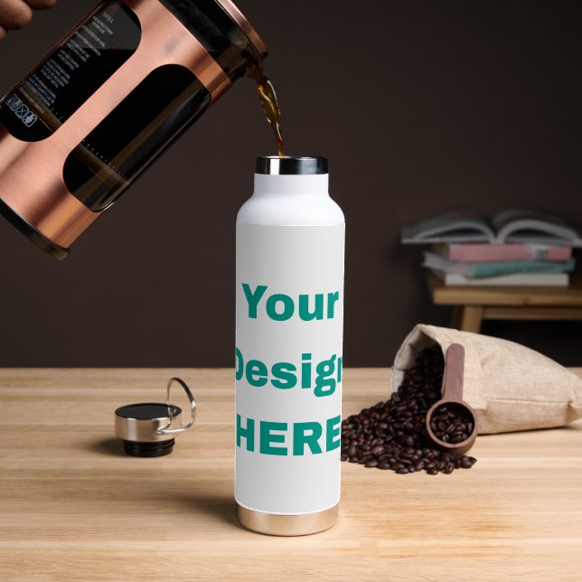 Thor Copper Vacuum Insulated Bottle White 22 oz (Coffee (Rotated))