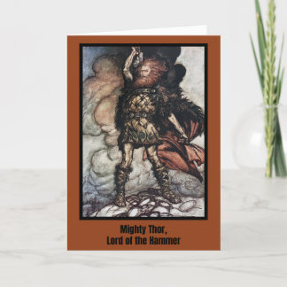 Thor Devotional Prayer and Gift Card