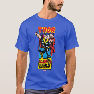 Thor Retro Comic Graphic T-Shirt