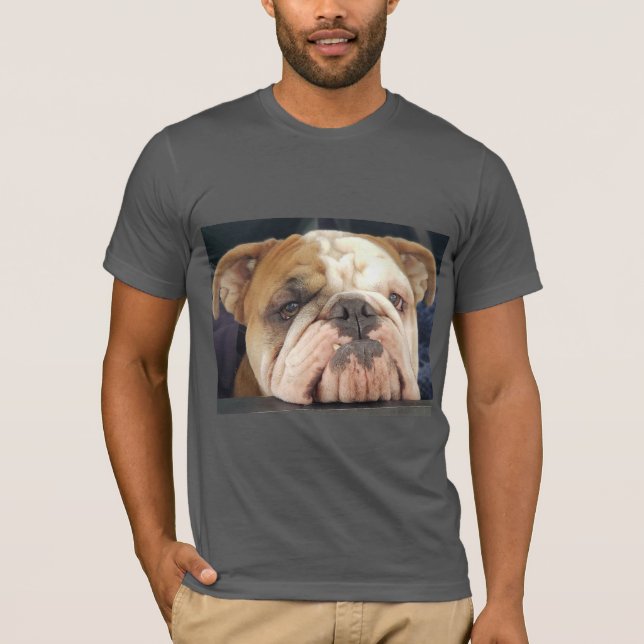 Thor The Bulldog Adult T-Shirt (Front)