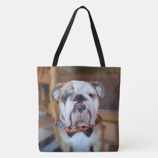 Thor The Bulldog Full Colour Tote Bag