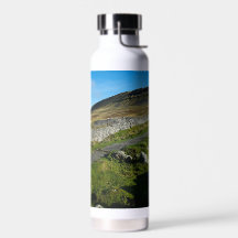 Thor thermal water bottle with image of Penyghent