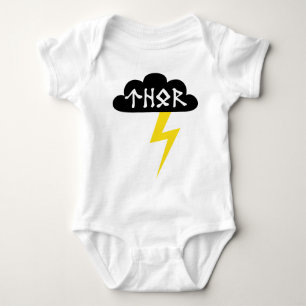 Thor Thunderbolt Baby Bodysuit