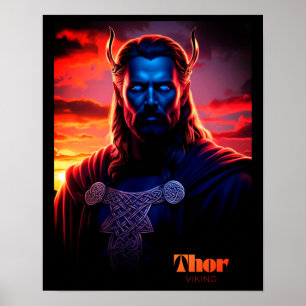 THOR VIKING  POSTER