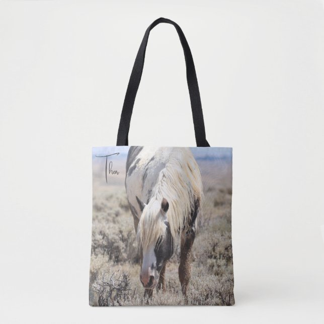 Thor Wild Horse Tote Bag (Front)