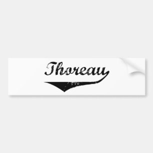 Thoreau Bumper Sticker