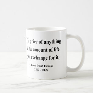 Thoreau Quote 6a Coffee Mug