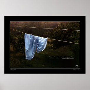 Thoreau Quote Poster "The world is but a canvas"