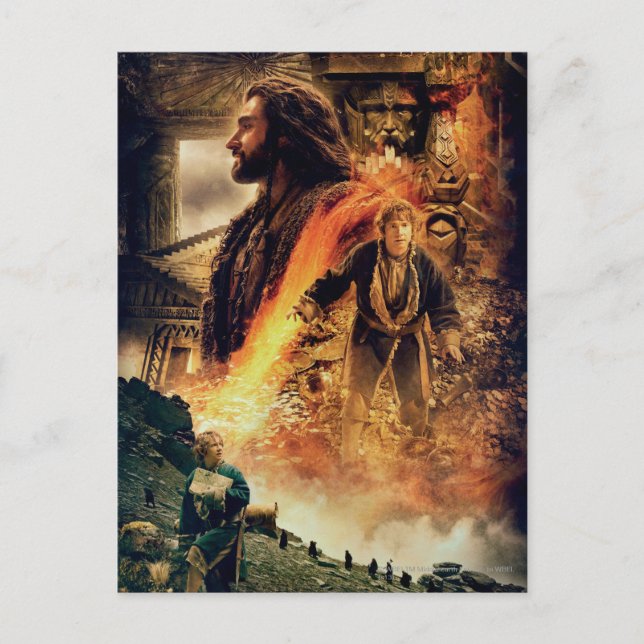 THORIN OAKENSHIELD™ and BILBO BAGGINS™ in Erebor Postcard (Front)