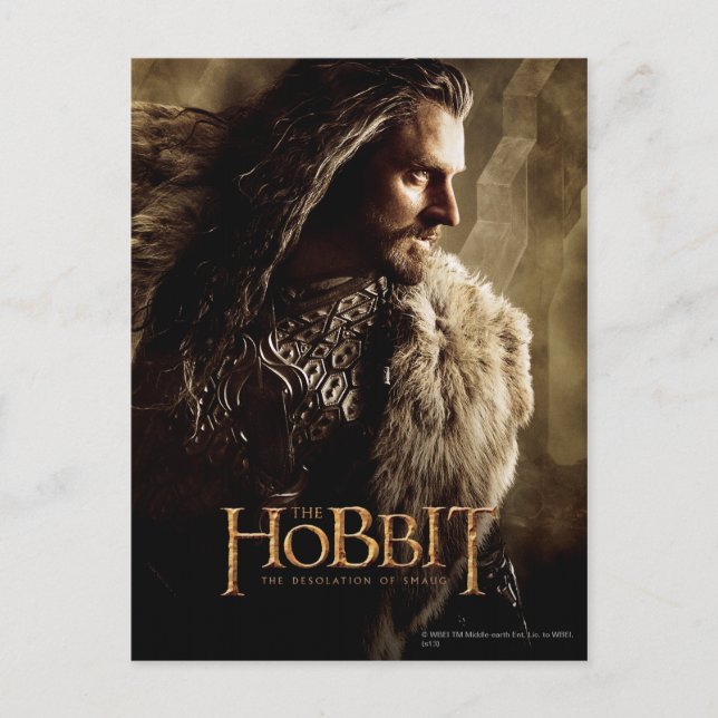 THORIN OAKENSHIELD™ Character Poster 1 Postcard (Front)