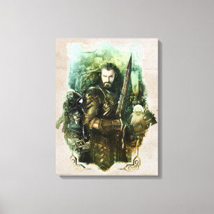 THORIN OAKENSHIELD™, Dwalin, & Balin Graphic Canvas Print