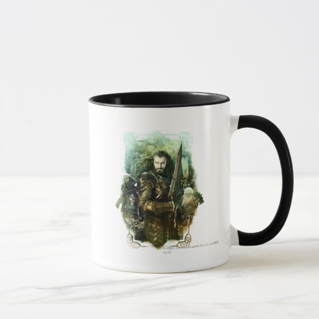 THORIN OAKENSHIELD™, Dwalin, & Balin Graphic Mug (Right)