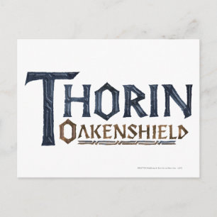 THORIN OAKENSHIELD™ Logo Blue Postcard