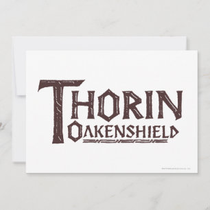 THORIN OAKENSHIELD™ Logo Brown