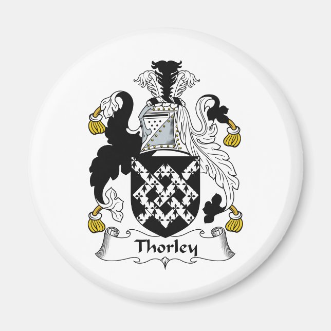 Thorley Family Crest Magnet (Front)