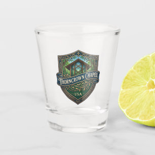 Thorncrown Chapel USA Shot Glass