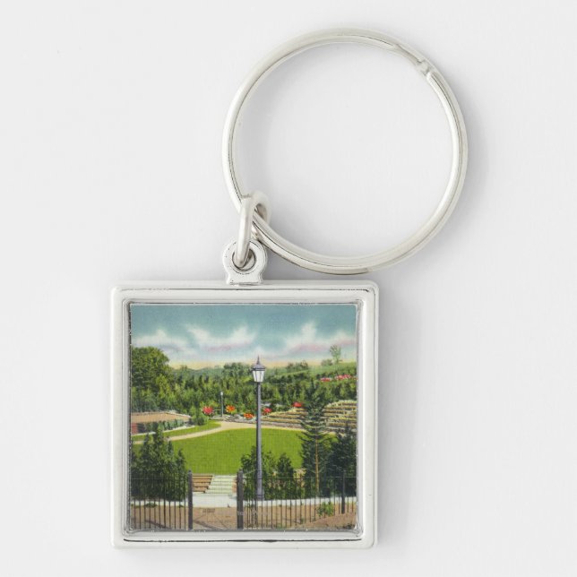 Thornden Park Amphitheatre View Key Ring (Front)