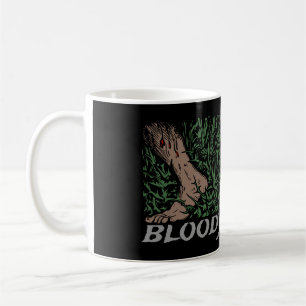 Thorns Skull Roses Feet Mediaeval Coloured Floral Coffee Mug