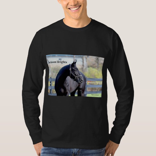 Thoroughbred Horse - Jackson Heights T-Shirt (Front)