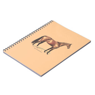 Thoroughbred Horse Spiral Notebook
